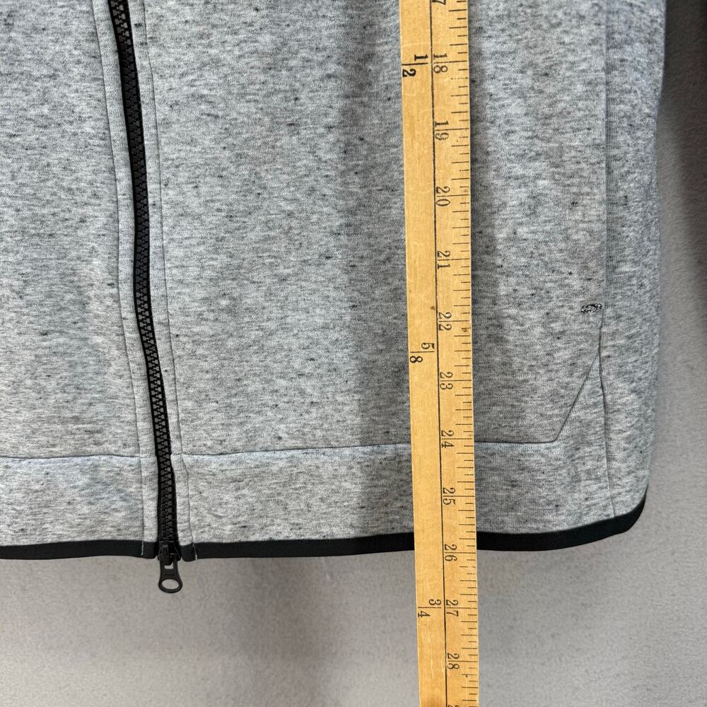 Nike Sportswear Women's M Tech-Fleece Full-Zip Hoodie-Grey Heather Black EUC - Picture 11 of 11